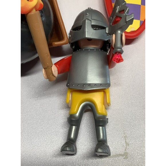 Fisher Price Little People Play N Go Castle Knight Catapult Sword Axe 2009 - Picture 15 of 16